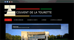 Desktop Screenshot of couventdelatourette.fr